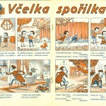 René Klapač: Včelka Spořilka, propagace spoření, 1938